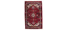 Tapis vintage Persan Hamadan fait main, 1C861