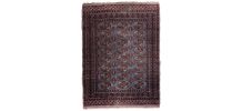 Tapis vintage Ouzbek Bukhara fait main, 1C868