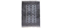 Tapis vintage Ouzbek Bukhara fait main, 1C869