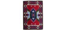 Tapis vintage Français Savonnerie fait main, 1C871