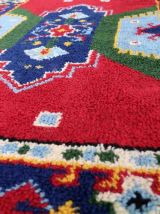 Tapis vintage Français Savonnerie fait main, 1C871