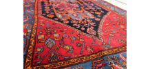 Tapis vintage Persan Hamadan fait main, 1C872
