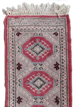 Tapis vintage Ouzbek Bukhara fait main, 1C873