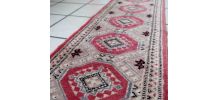 Tapis vintage Ouzbek Bukhara fait main, 1C873
