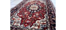 Tapis vintage Persan Hamadan fait main, 1C874