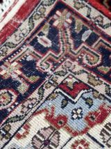 Tapis vintage Persan Hamadan fait main, 1C874
