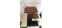 Desserte roulante  vintage 70