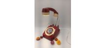 Lampe téléphone /Lampe industrielle /Detournement d'objet
