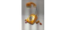 Lampe téléphone /Lampe industrielle /Detournement d'objet