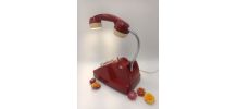 Lampe téléphone /Lampe industrielle /Detournement d'objet