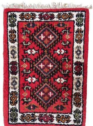 Tapis vintage Persan Hamadan fait main, 1C882