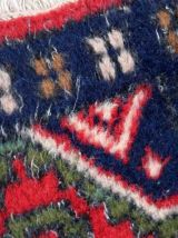 Tapis vintage Persan Hamadan fait main, 1C883