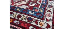 Tapis vintage Persan Malayer fait main, 1C891