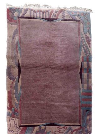 Tapis vintage Tibétain Khaden fait main, 1C892