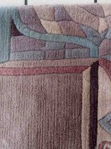Tapis vintage Tibétain Khaden fait main, 1C892