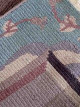 Tapis vintage Tibétain Khaden fait main, 1C892