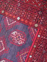 Tapis vintage Afghan Ersari fait main, 1C893
