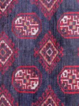 Tapis vintage Afghan Ersari fait main, 1C893