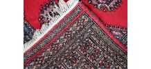 Tapis vintage Ouzbek Bukhara fait main, 1C894