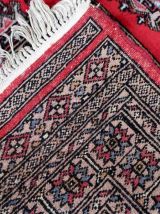 Tapis vintage Ouzbek Bukhara fait main, 1C894