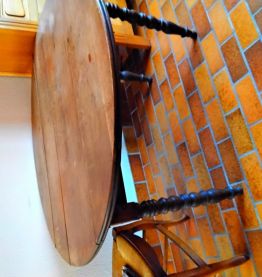 Table-ronde en chêne  ¤116 cm