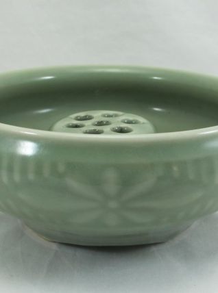 vase pique fleur céladon Chinoise Chine