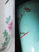 grand vase Chinois fin 19è siècle début 20è siècle