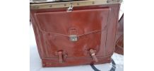 Lot de 2 Sacs de voyage Vintage en cuir