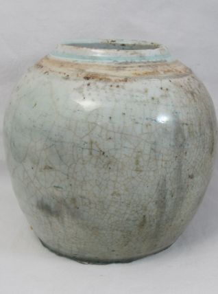 Ancien pot craquelé Chinois Chine 19è siècle