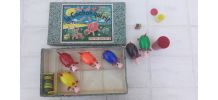 Jeu petits cochons années 60 presque complet