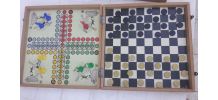 Boîte à jeux multiples années 60