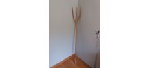 Fourche artisanale ancienne en micocoulier