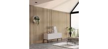 Panneau acoustique mural tasseau en bois 