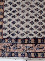 Tapis vintage Indien Seraband fait main, 1C897