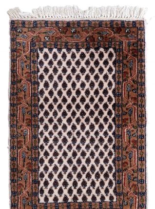 Tapis vintage Indien Seraband fait main, 1C904