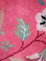 Tapis ancien Chinois Art Deco fait main, 1C907