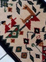 Tapis vintage Suédois Scandinave, 1C908