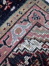 Tapis vintage Indien Mahal fait main, 1C910