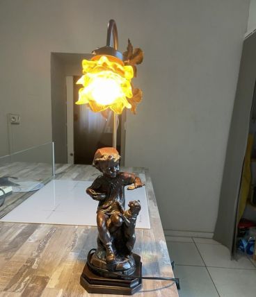 Lampe art deco