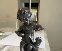 Lampe art deco