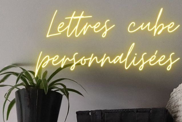Cube personnalisables