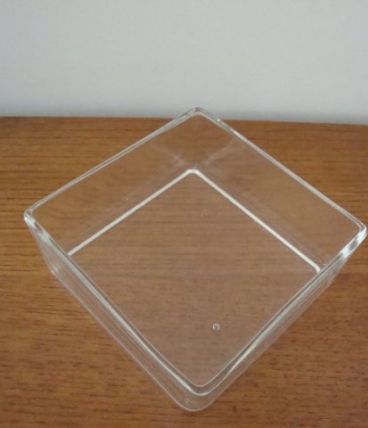 Vide poche cendrier pavé de verre