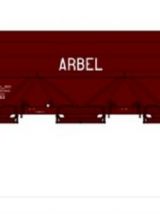 plaque  de  wagon ABR ancienne , vintage