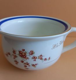 Pot de chambre humoristique vintage