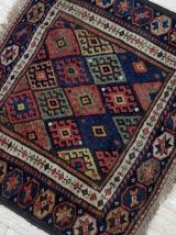 Tapis ancien Persan Kurdish fait main, 1B930