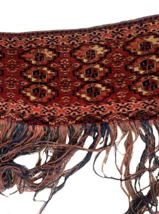 Tapis ancien Turkmène Tekke fait main, 1B931