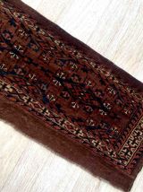 Tapis ancien Turkmène Yomud fait main, 1B932
