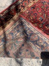 Tapis ancien Persan Sarouk fait main, 1B935