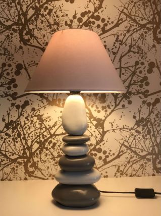 Lampe galets 