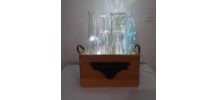 Lampe à poser déco récup' recyclage